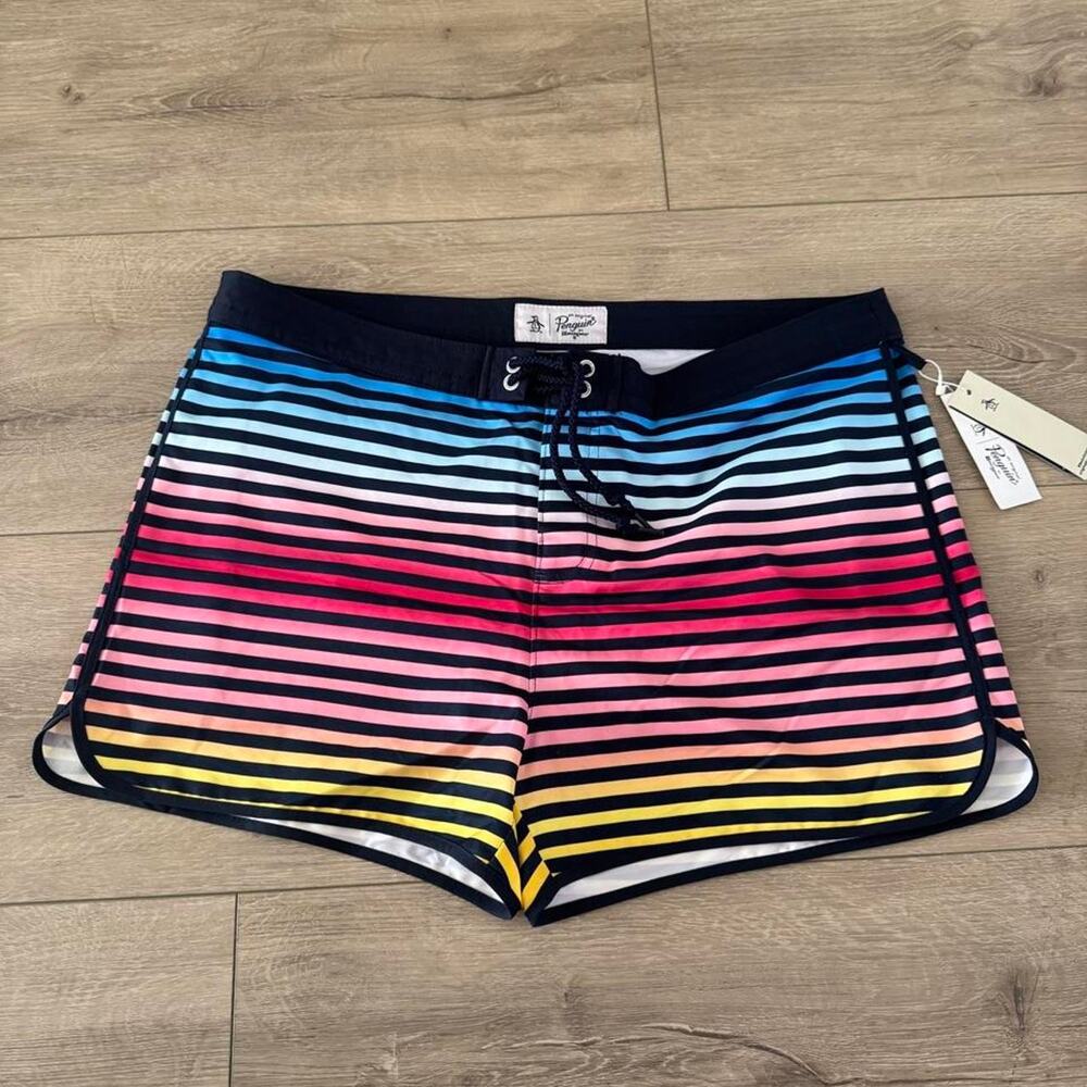 Original penguin multicoloured swim shorts